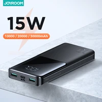 joyroom 15w power bank 30000mah 5v3a fast charging powerbank 20000mah portable external battery charger poverbankfor smartphone