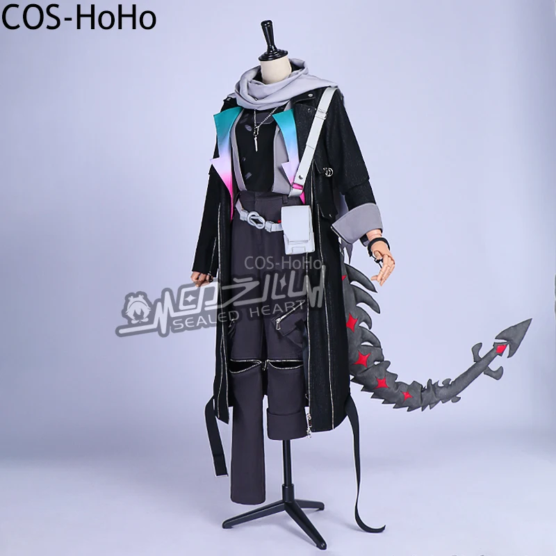 COS-HoHo Arknights Mitm игровой костюм крутая красивая униформа косплей Хэллоуин