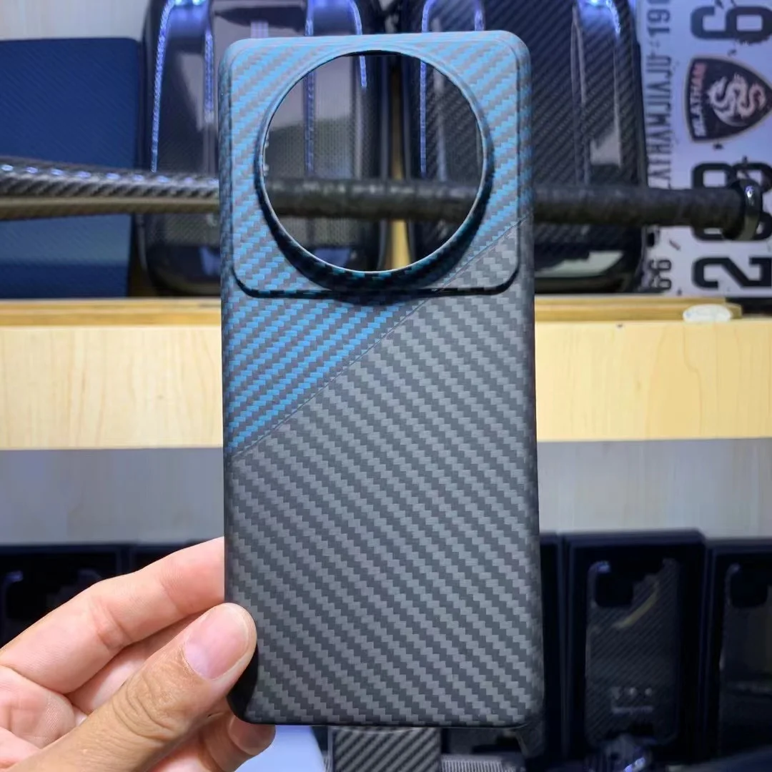 Tanie Dla Xiaomi Mi 12 Ultra Pro 5G POCO F4 Etui Luksusowe Prawdziwe Etui Z Włókna Węglowego Dla Mi 12 Ultra 12X Okładka Ultra Cienka, Odporna Na Wstrząsy