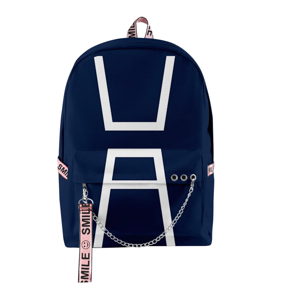 

Classic Anime My Hero Academia Student School Bags Unisex 3D Print Oxford Waterproof Notebook multifunction Travel Backpacks