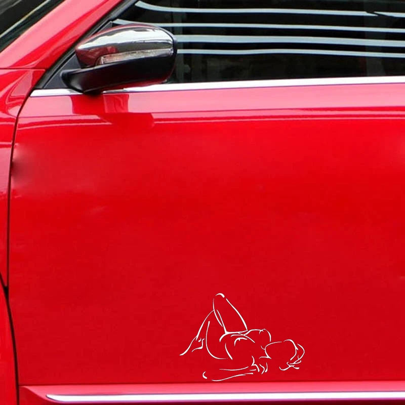 Сексуальная красота обнаженная девушка Личность наклейка на автомобиль
