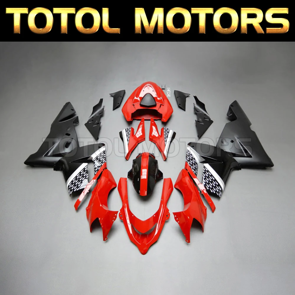 

Motorcycle Fairings Kit Fit Full Cover For zx-10r 2004 2005 Bodywork Set High Quality ABS Injection New Ninja Red Black