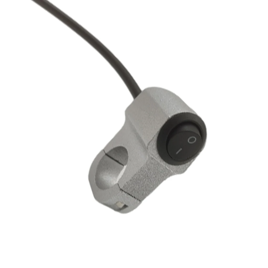 

1/2/3 ABS Motorbike Handle Bar Headlight Switch Modified Upgrading Detachable Headlamp On-off Controller Part Silver