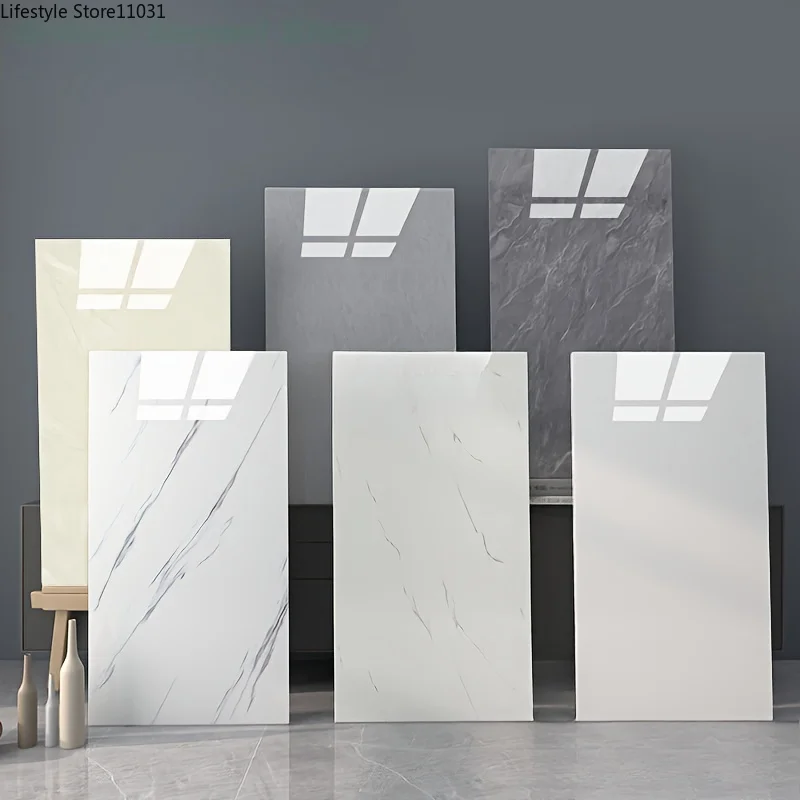 Самоклеящаяся настенная панель из ПВХ имитация мрамора водонепроницаемая