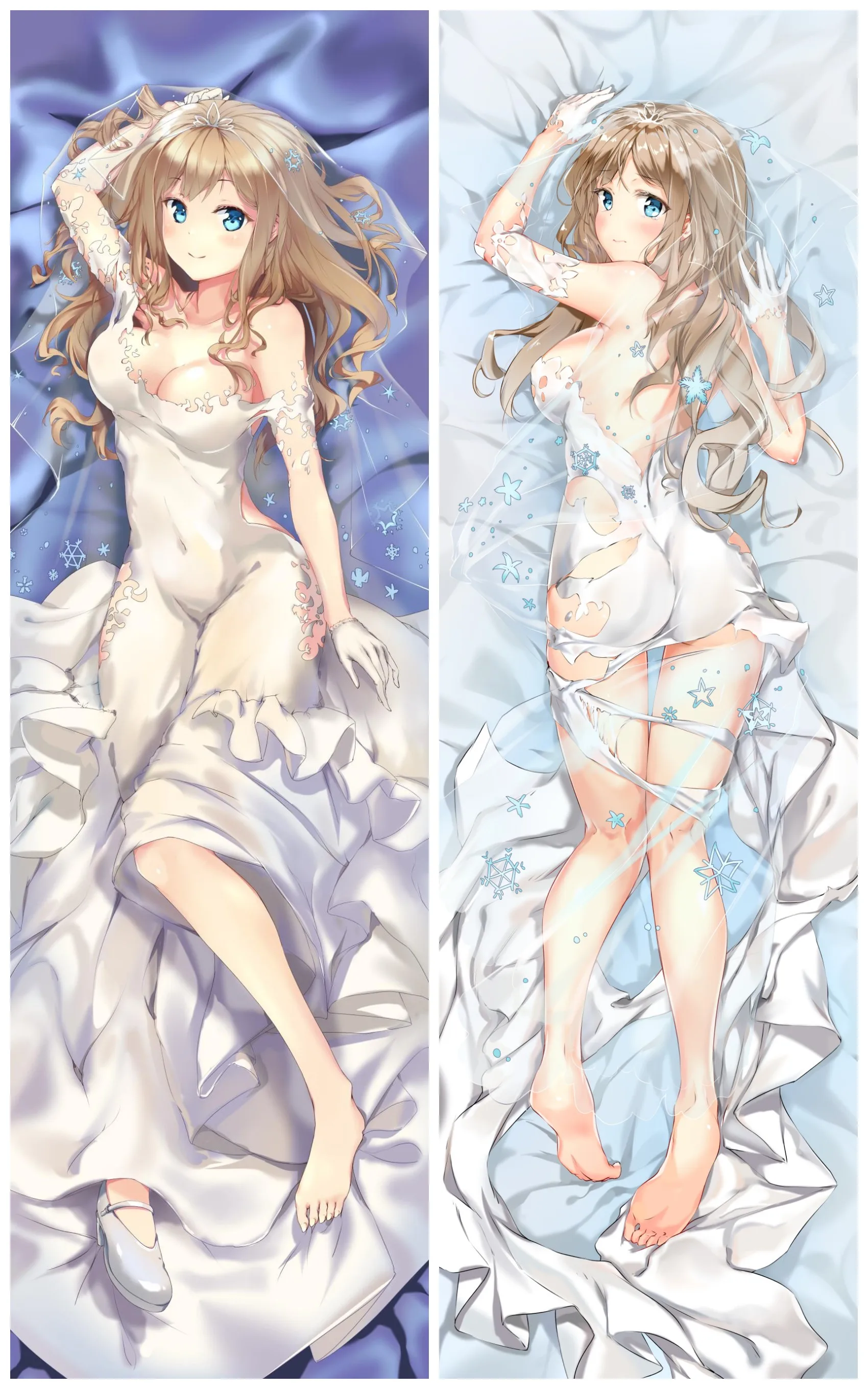 

Двусторонняя наволочка Dakimakura с аниме принтом в натуральную величину