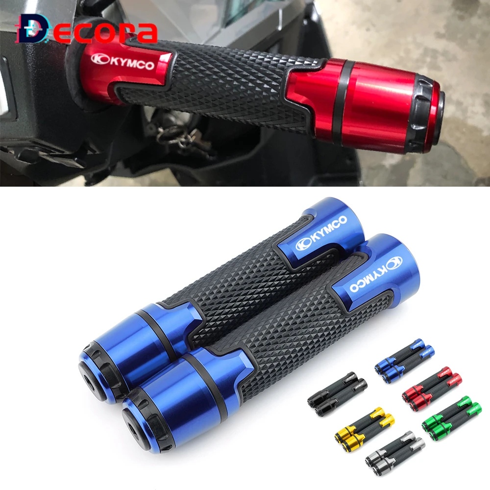 

1 Pair CNC Handlebar Handle Hands Grip End Plug Cap For KYMCO DownTown 350 300i Xciting 250 CK250T 300 K-XCT 300 AK550 7/8" 22MM