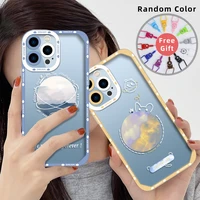 cloudless sky coque phone case for iphone 13 12 mini 11 pro max xs x xr 7 8 plus se 2020 2022 transparent soft tpu back covers