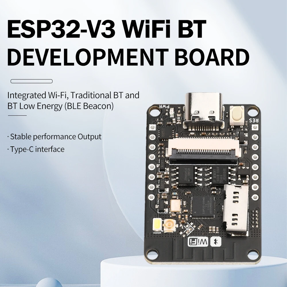 ESP32-V3 ESP32-CAM Модуль макетной платы WiFi BT ESP32 V3 CAM Bluetooth OV2640 Демонстративная плата