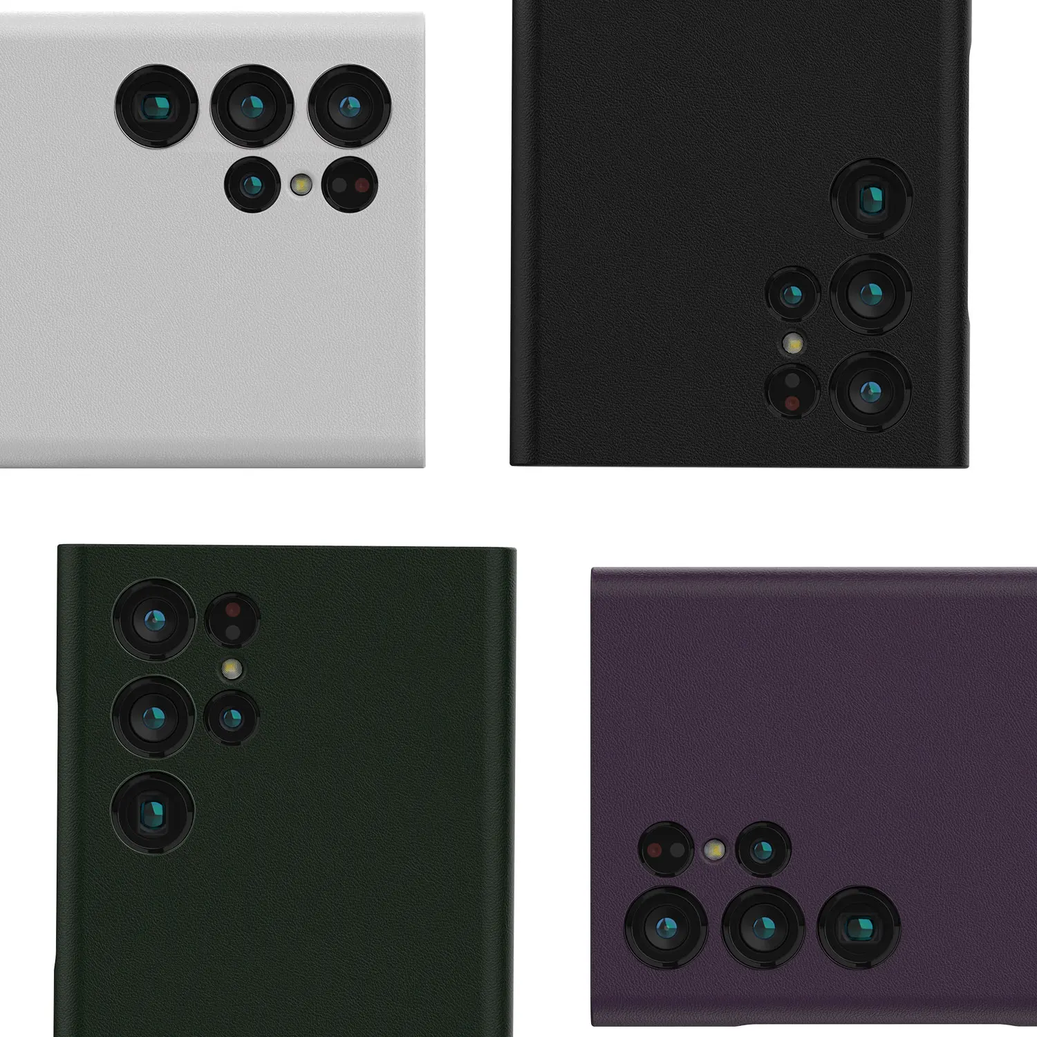 Kup Do Aparatu S22 Ultra Case Ochrona Obiektywu Ultra Cienka Skórzana, Odporna Na Wstrząsy Osłona Ochronna Do Etui Samsung Galaxy S22 Ultra 5G