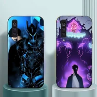 solo leveling anime phone case for samsung galaxy a s note 10 12 20 32 40 50 51 52 70 71 72 21 fe s ultra plus