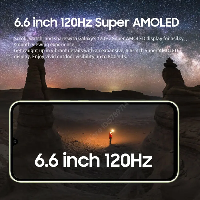 Original Samsung Galaxy A34 5G Android 13 MTK Dimensity 1080 6.6