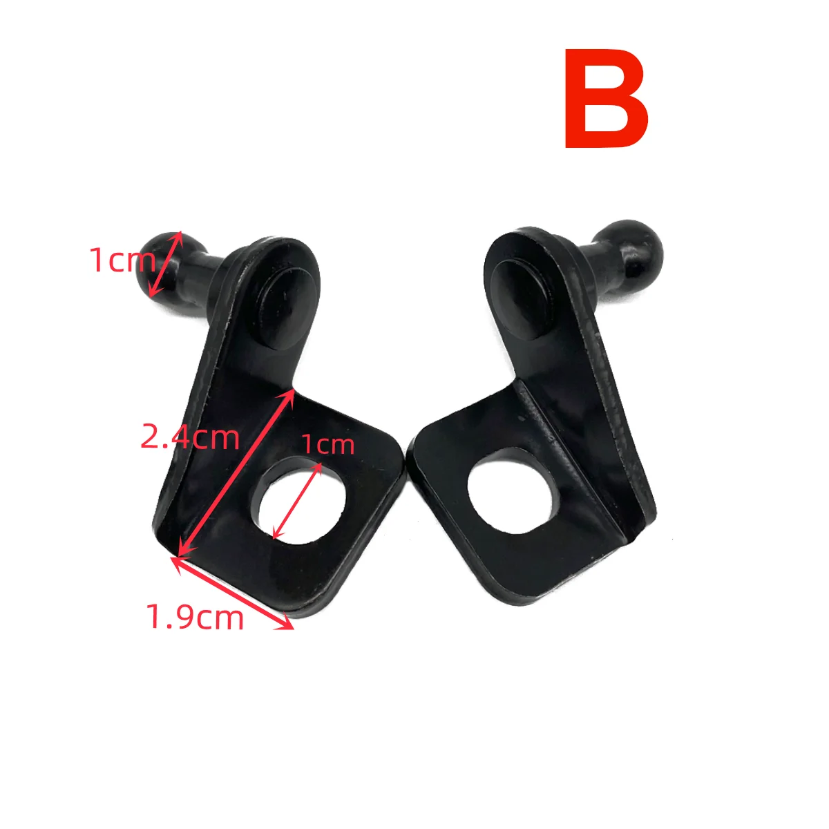 

10 мм Универсальные 1 пара автомобильные шариковые газовые амортизирующие стойки Монтажный кронштейн для газовых пружин стойки подъемник амортизатор