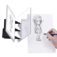 new led optical projection drawing board reflection dimming sketch mirror imaging childrens tablet toy