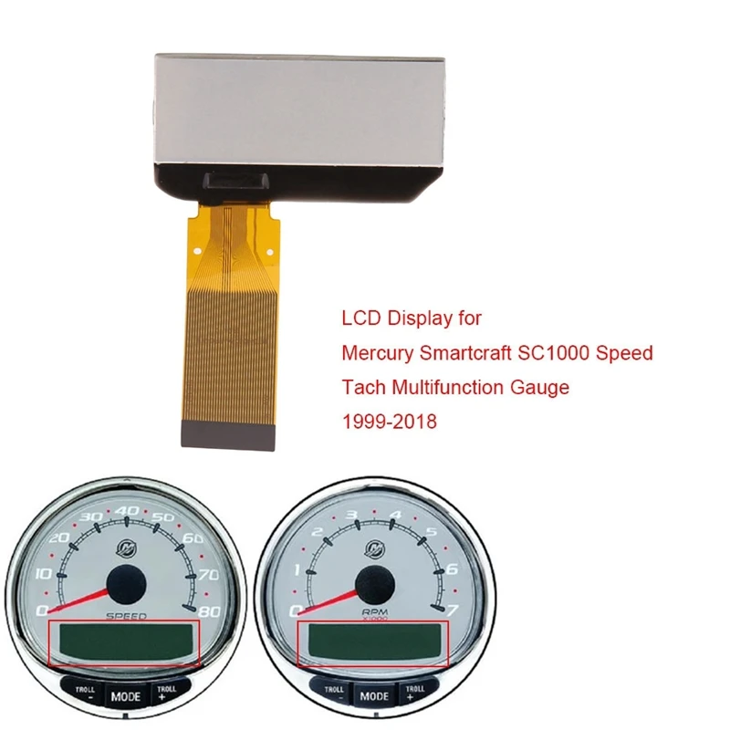 

Тахометр со спидометром и ЖК-дисплеем для Mercury Smartcraft SC1000