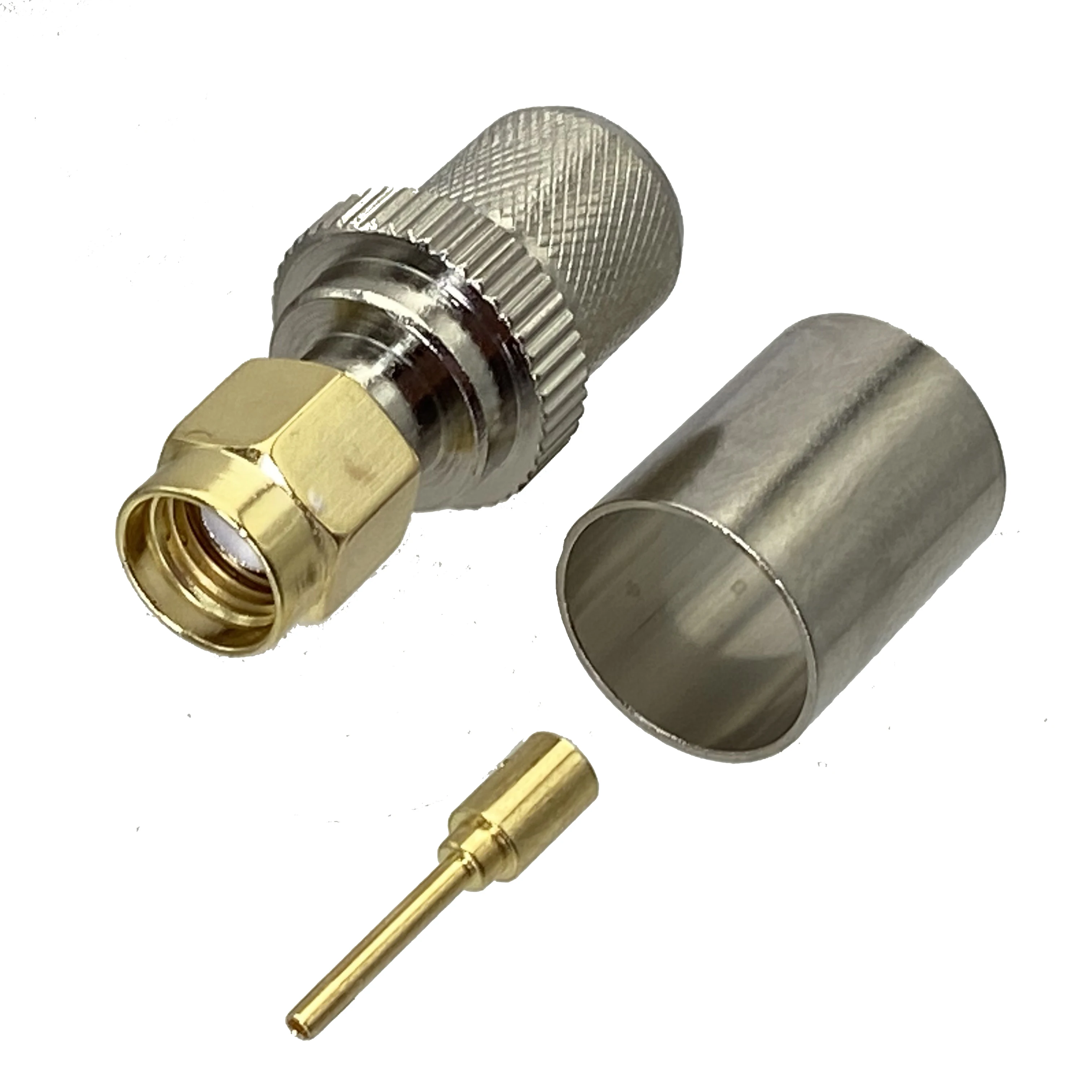 10pcs-connector-rp-sma-jack-male-cimp-for-rg8-lmr400-rg213-cable-straight-rf-coaxial-adapter-new-wire-terminals