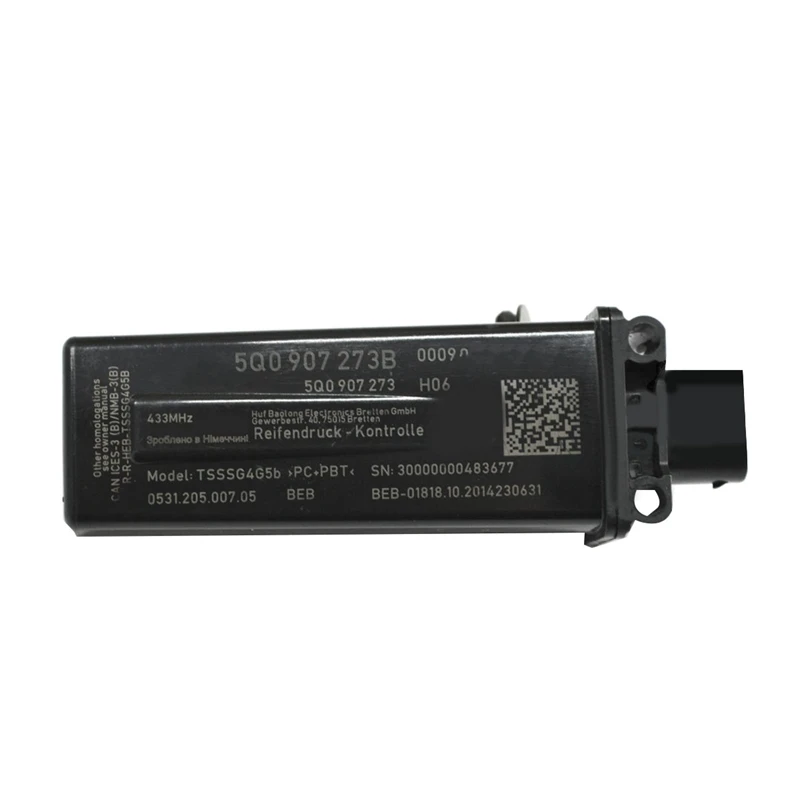 

TMPS 2 TPMS Tire Pressure Module Ccontrol Unit Receiver Antenna for GOLF 7 MK7 MQB Tiguan Passat B8 Touran 5Q0907273B