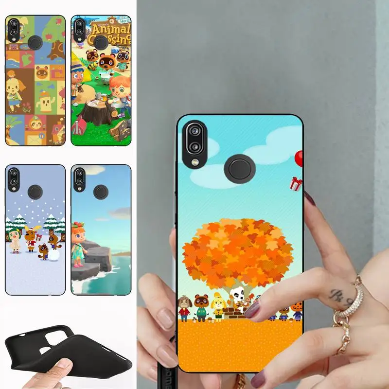 

Game Animal Crossing Phone Case For Samsung Note 8 10 20 S10 S20 Fe Lite S21 S30 Ultra Plus 5G Fundas Shell Cover