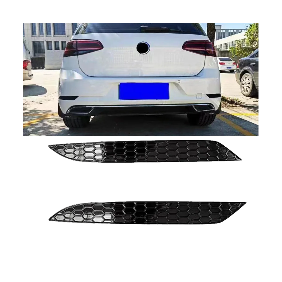 2 шт. наклейки на задние противотуманные фары