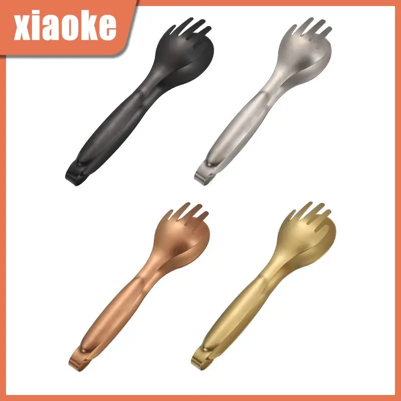 

For Bbq Baking Kitchen Cooking Salad Bread Serving Tong Mini Food Tongs Drain Oil Shovel Self-service Pliers Cuisine Non-stick