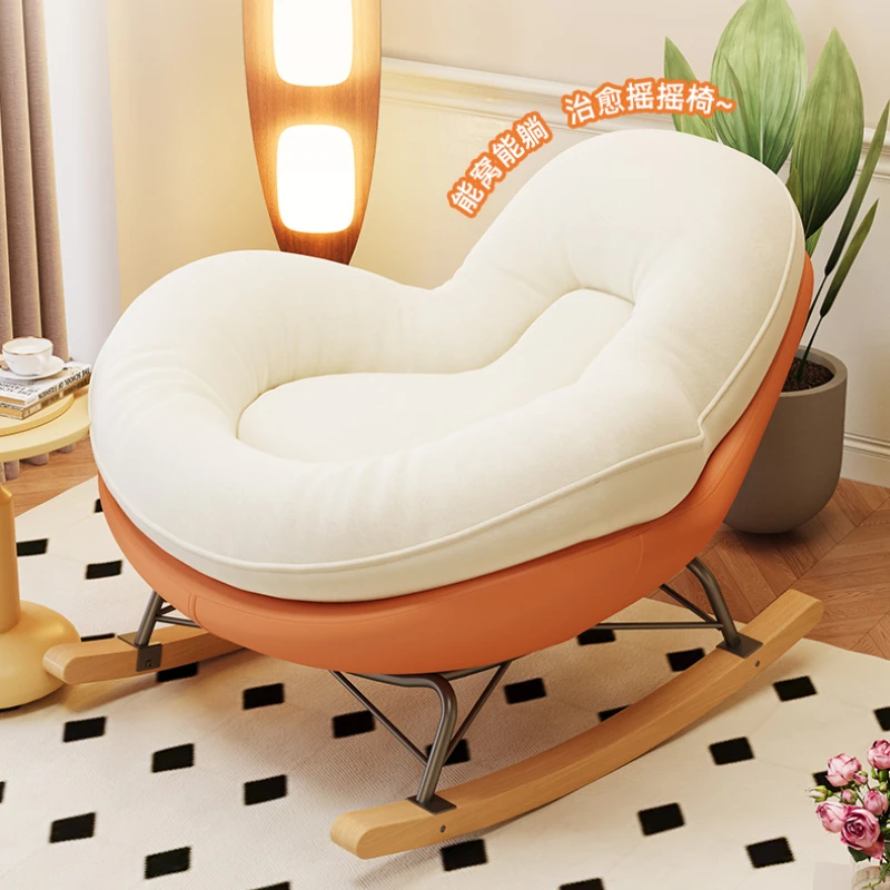 Кресло-качалка в байковом стиле современный дизайн балкона кресло-качалка для