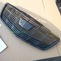 for bumper front grille atsl front ventilation net for cadillac xts carbon fiber mesh bright black 2018 2019 xts