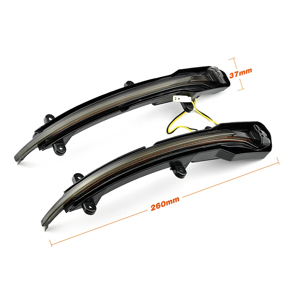 2 шт./компл. светодиодный светильник поворота для динамического зеркала заднего