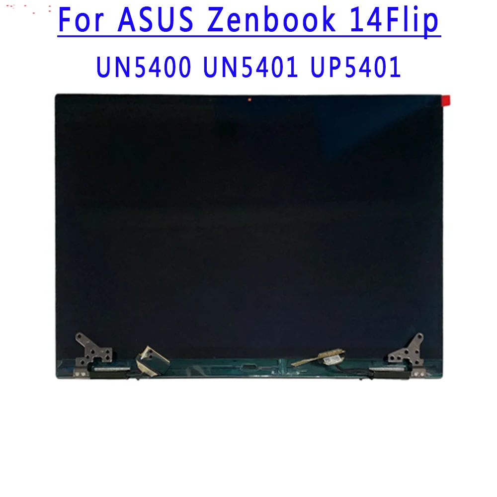 Фото 14,0-дюймовая верхняя часть OLED для ASUS Zenbook 14Flip UN5401 UN5401Q UN5400 UP5401 UP5401E Панель дисплея Сенсорный ЖК-дисплей Полная сборка №1
