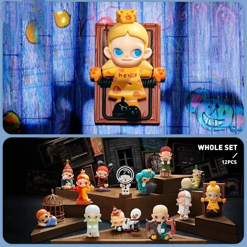 POP MART Zsiga We All Are Kids Series Аниме Фигурка Угадай Сумка Орнамент Фигурки Домашний Декор