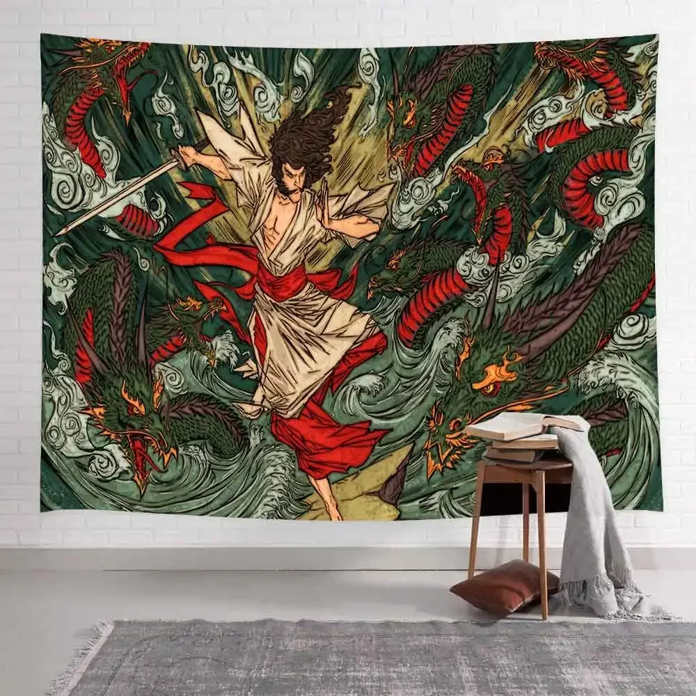 Симпатичный египетский гобелен древний Египет мифология психоделический