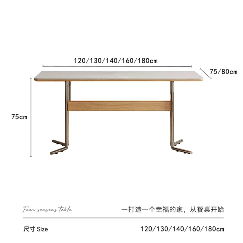 Рабочий стол прямоугольная искусственная кухня элегантный ресторан кафе