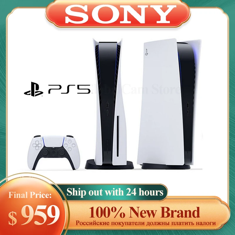 

Консоль Sony PlayStation 5 PS5 PS5, цифровое издание, игровое хранилище 825 ГБ, ультра высокая скорость, SSD, адаптивные пусковые устройства, 3D Аудио