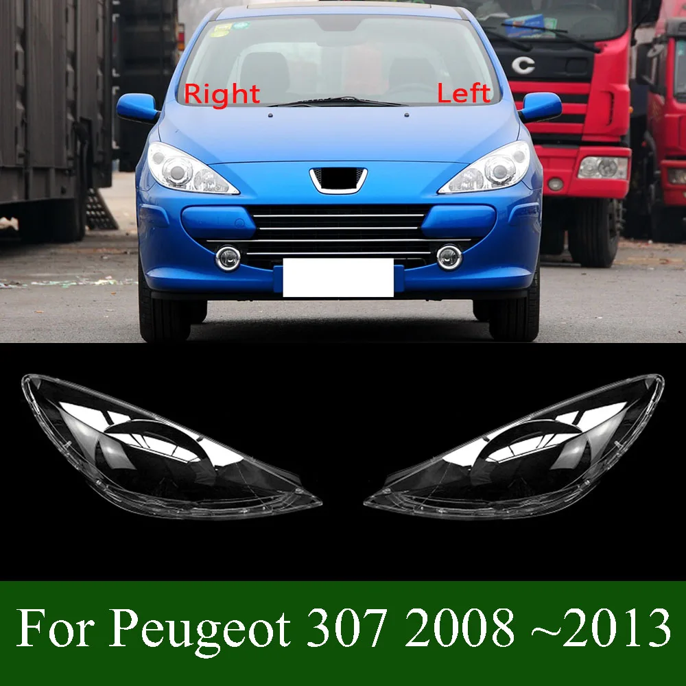

Прозрачный чехол для передней фары Peugeot 307 2008 ~ 2013