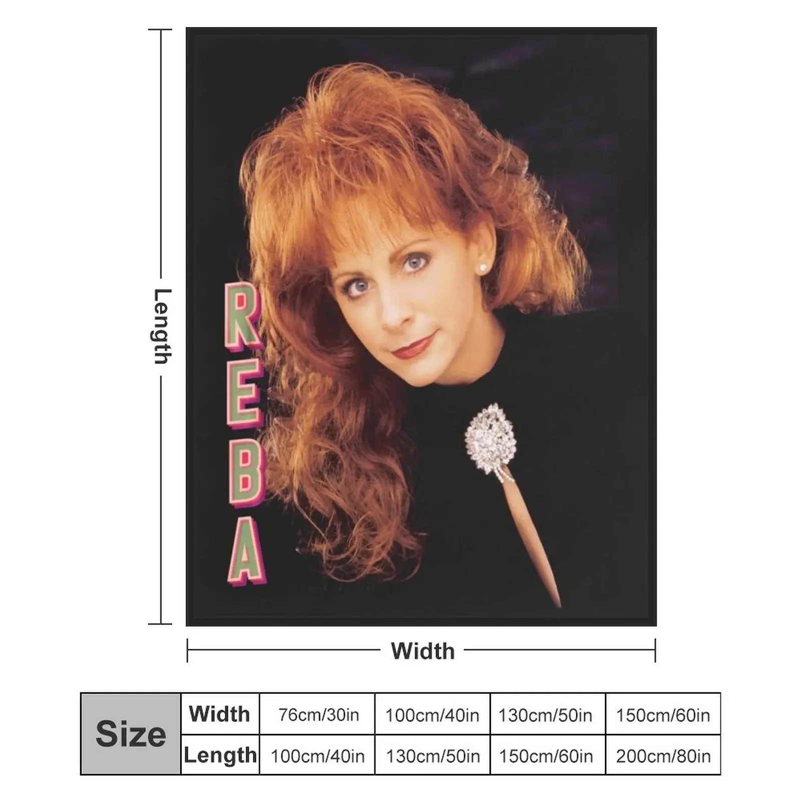 Лохматое одеяло Reba 90-х