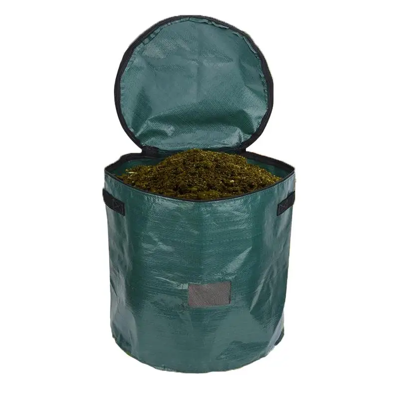 

Садовые мешки для выращивания растений, многоразовый мешок для навоза, 8 галлонов, погодозащищенный садовый контейнер для овощей, Воздухопроницаемый вместительный