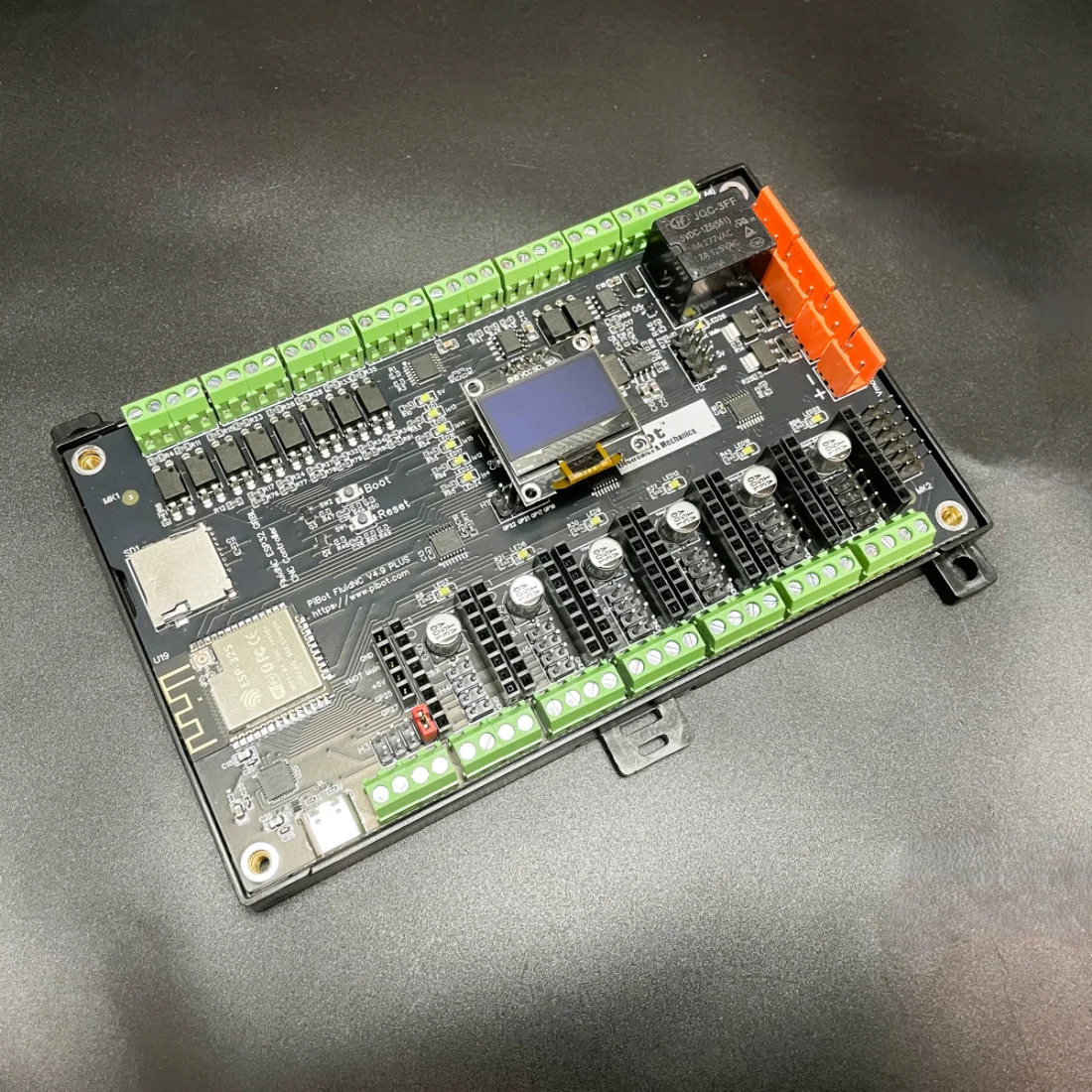 

Контроллер ЧПУ PiBot FluidNC ESP32 GRBL V4.9 Plus B