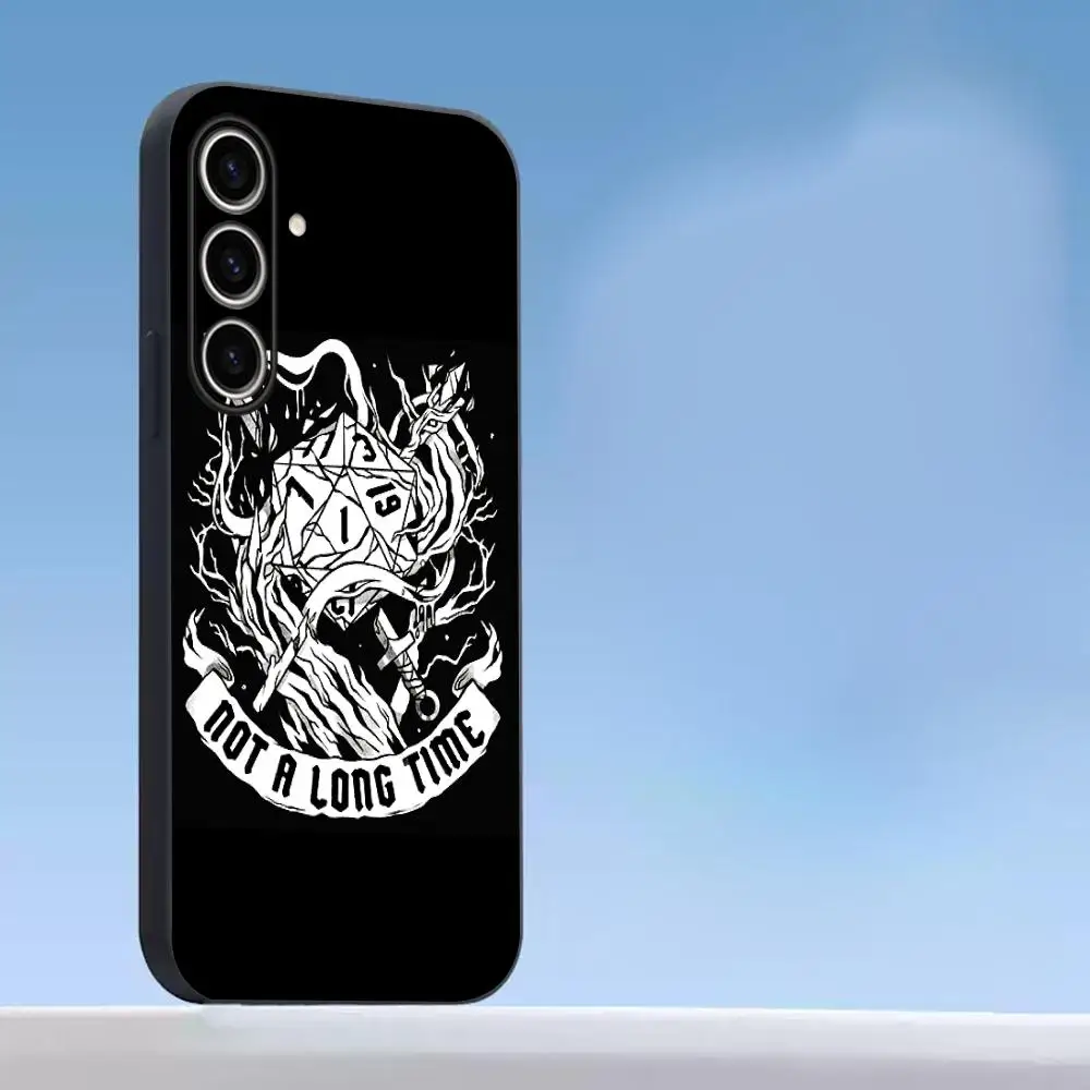 Чехол для телефона с крутым логотипом Dungeons & Dragons (D&D) для Samsung Galaxy S26 S25 S24 S23 S22 S21 Plus Ultra Note20, мягкий, черный (art.: 3920dbd98907a) - 3920dbd98907a