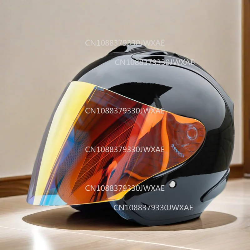 Шлем SZ Ram 4 с открытым лицом для езды на мотоцикле и квадроцикле яркий белый