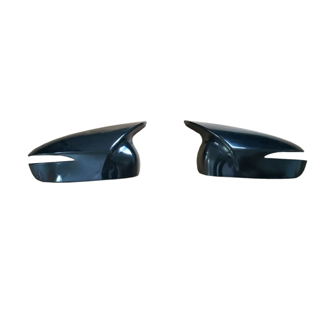 

2Pcs for Mazda CX4 CX-4 2016-2022 Car Glossy Black Ox Horn Rearview Mirror Cover Cap Door Mirror Shell Side Mirror Guard