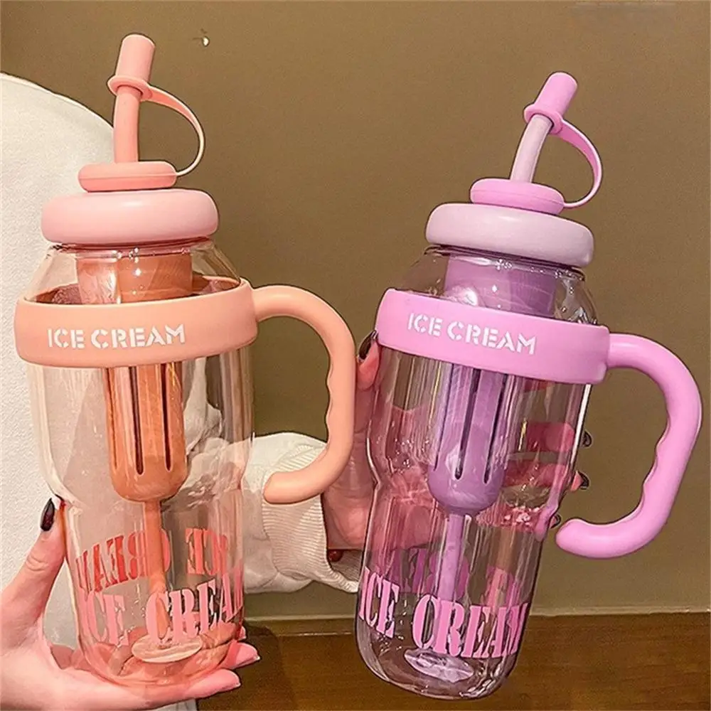 Портативная термостойкая чашка для льда большая емкость тонкий цилиндр