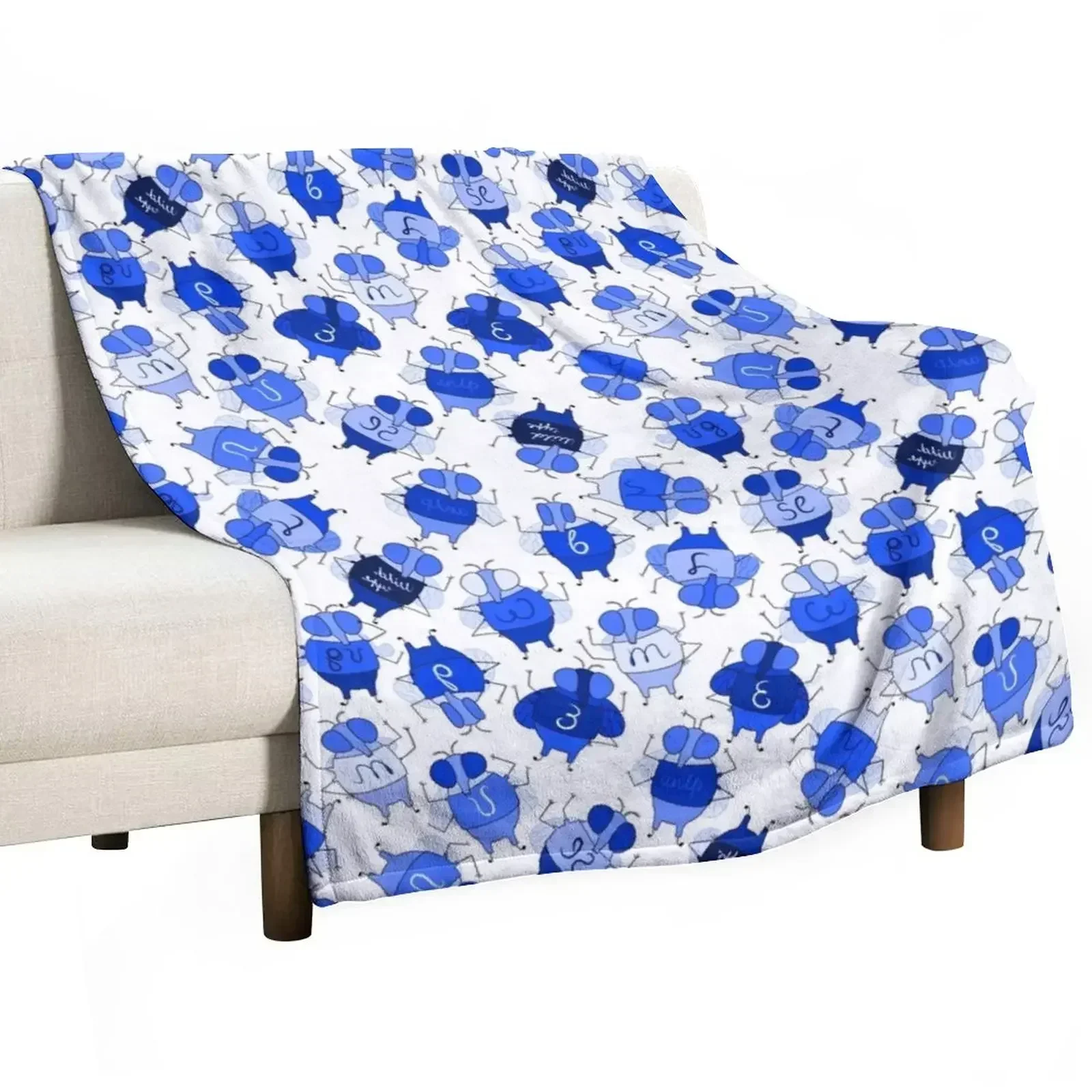 Милое одеяло Drosophila Melanogaster Mutants в Гзель лохматое тяжелое для сна