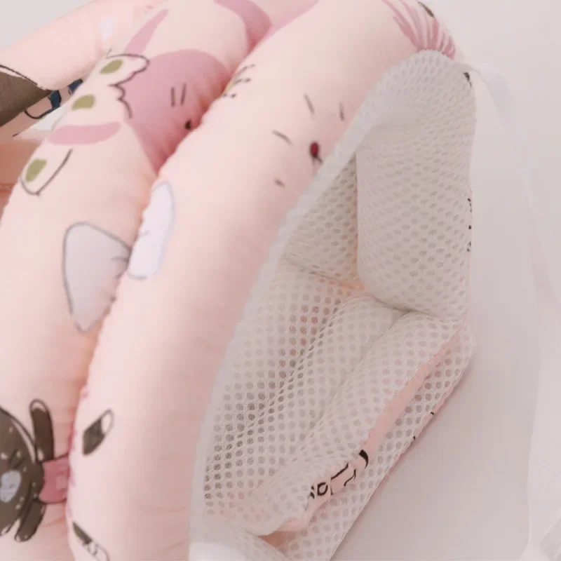 Кепка с милыми ушками для малышей защитный шлем мягкая и удобная защита головы