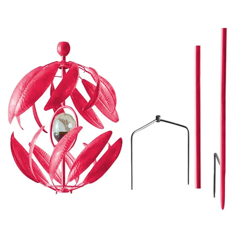 

Solar Powered Outdoor Windmill Lamp Waterproof Yard Lights For Garden Lawn Landscape Lamp Holiday Light