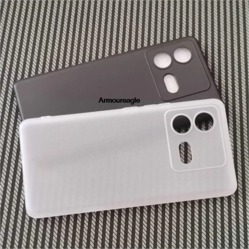 for vivo iqoo neo8 pro case back cover tpu silicon matte phone guard on neo 8pro black frosted shell