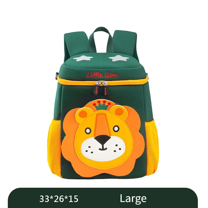 Cute Lion Rabbit Girls Boys Bucket Schoolbags New Children Kindergarten Cartoon Animal Anti Lost Small Backpacks Drop Shipping