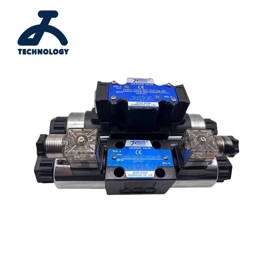 Новый 7-дюймовый экомагнитный клапан DSD-G03-2C-DC24 DSD-G03-2C-A110 DSD-G03-2C-A220 DSD-G03-6C-DC24 DSD-G03-6C-A110