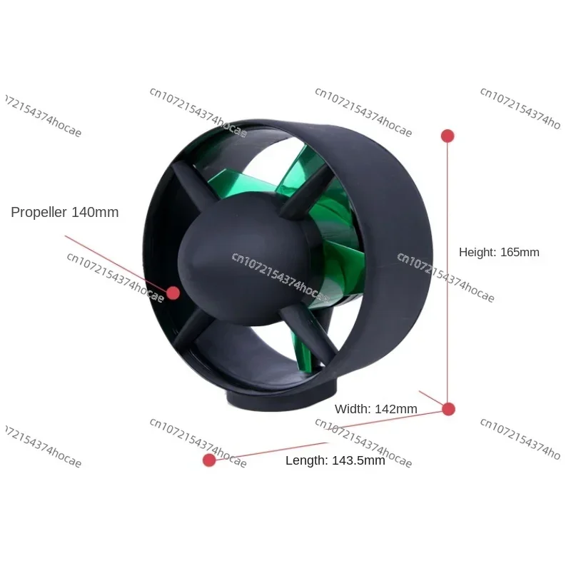 800 Вт высокоскоростной подводный гребной винт ROV для рыбацкой лодки каяка