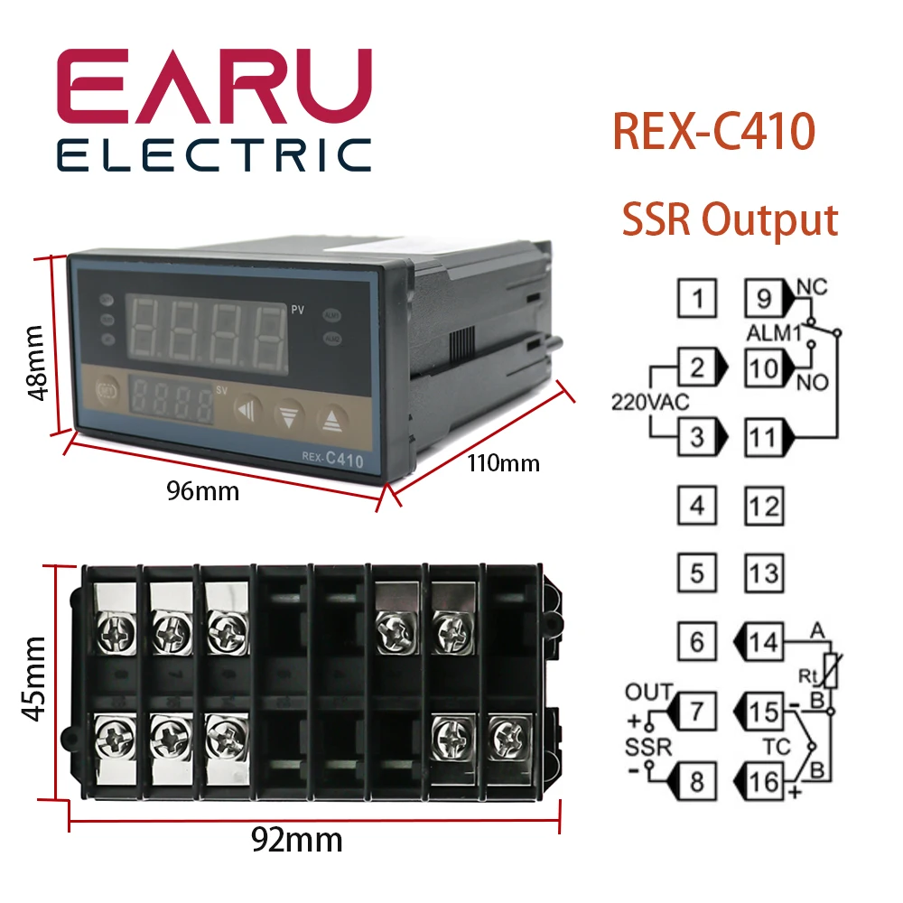 

Регулятор температуры EARUELECTRIC REX-C100