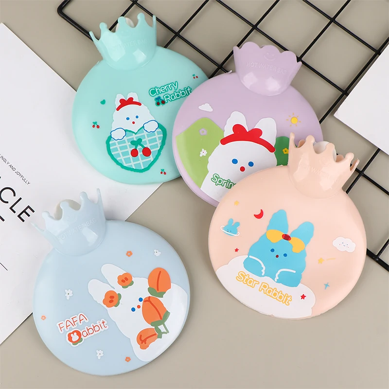 

350 мл портативный мультяшный ПВХ мини-пакет для горячей воды для холодной и теплой воды, зимняя сумка для теплой воды, бутылочка для воды с по...