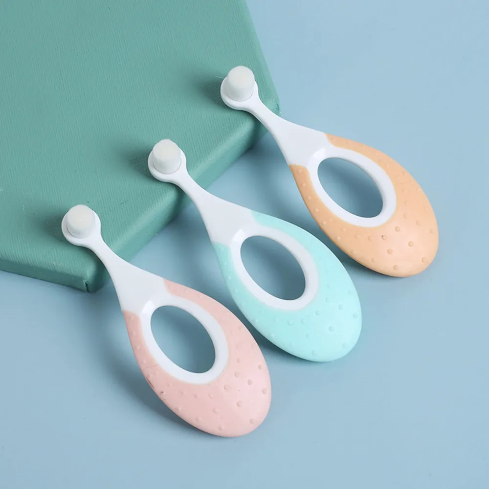 

Baby Toothbrush and Toddler Toothbrush 0-3 Years Super Soft Toothbrush with 10000 Soft Floss Bristles for Baby Gum Care
