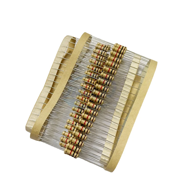 20 шт. 1 Вт карбоновый пленочный резистор 1r 2 5 10 12 15 100 120 Ом R K 150 Сопротивление 1R 1R2 1R5